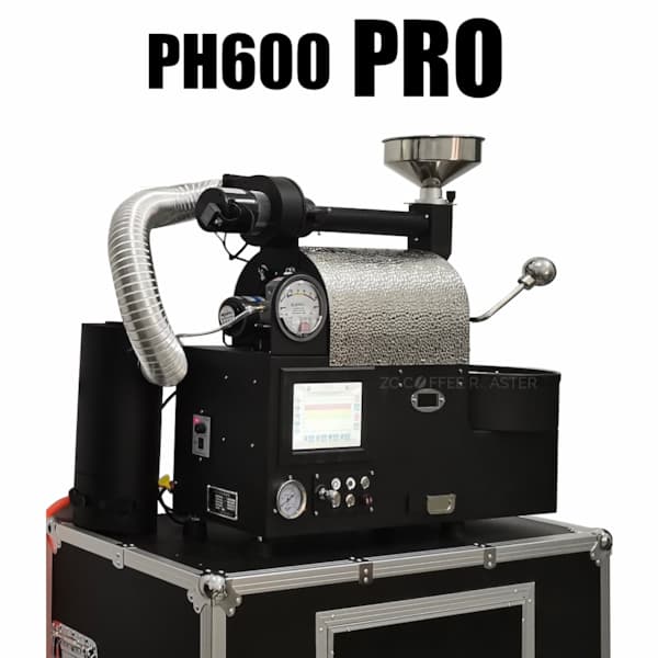 PH600 Pro Small 600G Gas Coffee Roaster Home Commercial -ZC Coffee