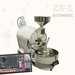 ZA Gas Electric 1 KG Coffee Roaster Smart 2 LB Coffee Roaster - ZC