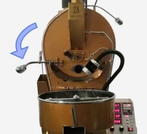commercial drum coffee roaster
