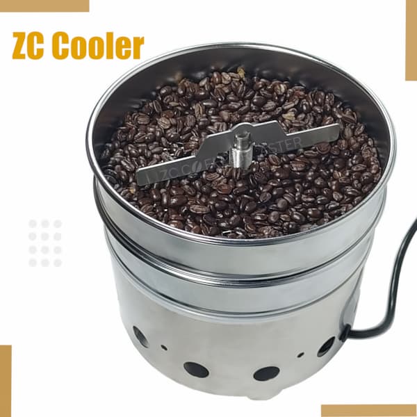 300G Coffee Bean Cooler Cool Beans Coffee Machine Cooling Tray Mixer - ZC
