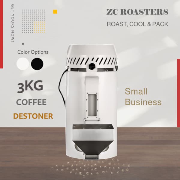 mini coffee destoner
