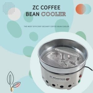 2 LB Coffee Bean Cooling Tray 1Kg Cooler with Floating Stirrer -ZC