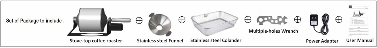 stovetop coffee roaster accessories