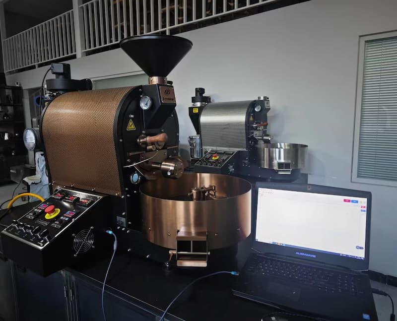 Commercial 1Kg Cafe Shop Coffee Roaster 3LB Z-Roaster - ZC Roaster